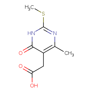 2-(4-Hydroxy-6-methyl-2-(methylthio)pyrimidin-5-yl)acetic acid