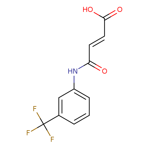 (E)-4-Oxo-4-((3-(trifluoromethyl)phenyl)amino)but-2-enoic acid