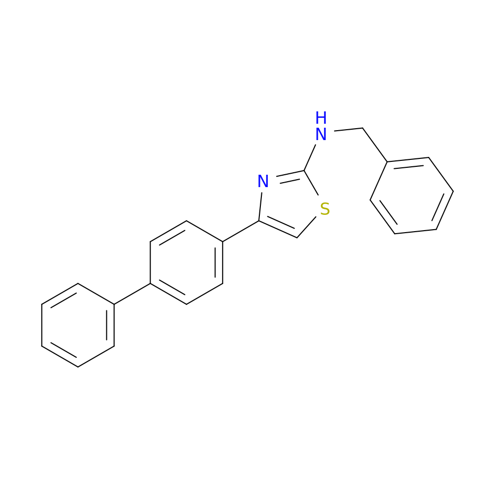N-benzyl-4-(4-phenylphenyl)-1,3-thiazol-2-amine