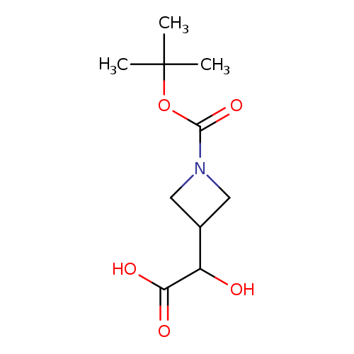 2-hydroxy-2-[1-[(2-methylpropan-2-yl)oxycarbonyl]azetidin-3-yl]acetic acid