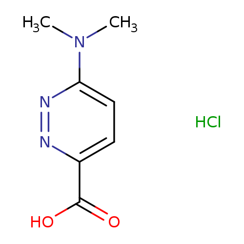 6-(Dimethylamino)pyridazine-3-carboxylic acid hydrochloride