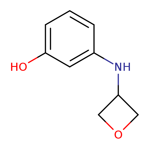 3-[(oxetan-3-yl)amino]phenol