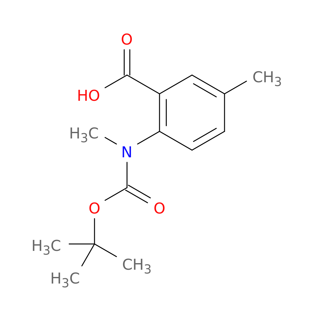 2-(tert-Butoxycarbonylmethylamino)-5-methylbenzoic acid