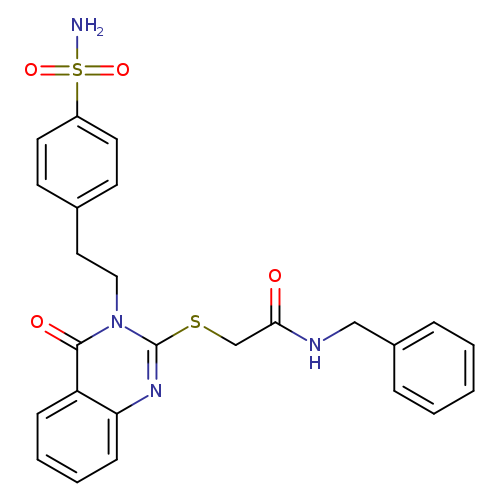 N-benzyl-2-({4-oxo-3-[2-(4-sulfamoylphenyl)ethyl]-3,4-dihydroquinazolin-2-yl}sulfanyl)acetamide