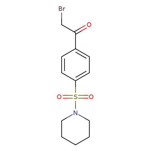 2-Bromo-1-(4-(piperidin-1-ylsulfonyl)phenyl)ethanone