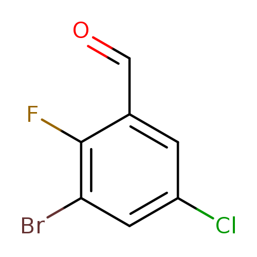 Benzaldehyde,3-bromo-5-chloro-2-fluoro-