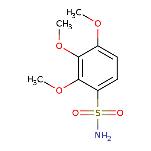 2,3,4-trimethoxybenzene-1-sulfonamide