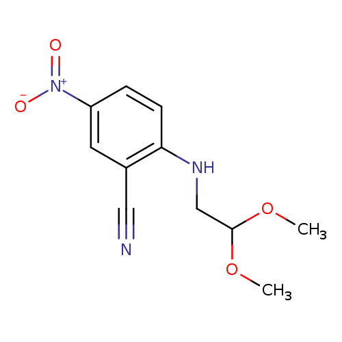2-[(2,2-Dimethoxyethyl)amino]-5-nitrobenzonitrile