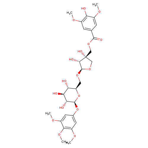 5''-O-Syringoylkelampayoside A
