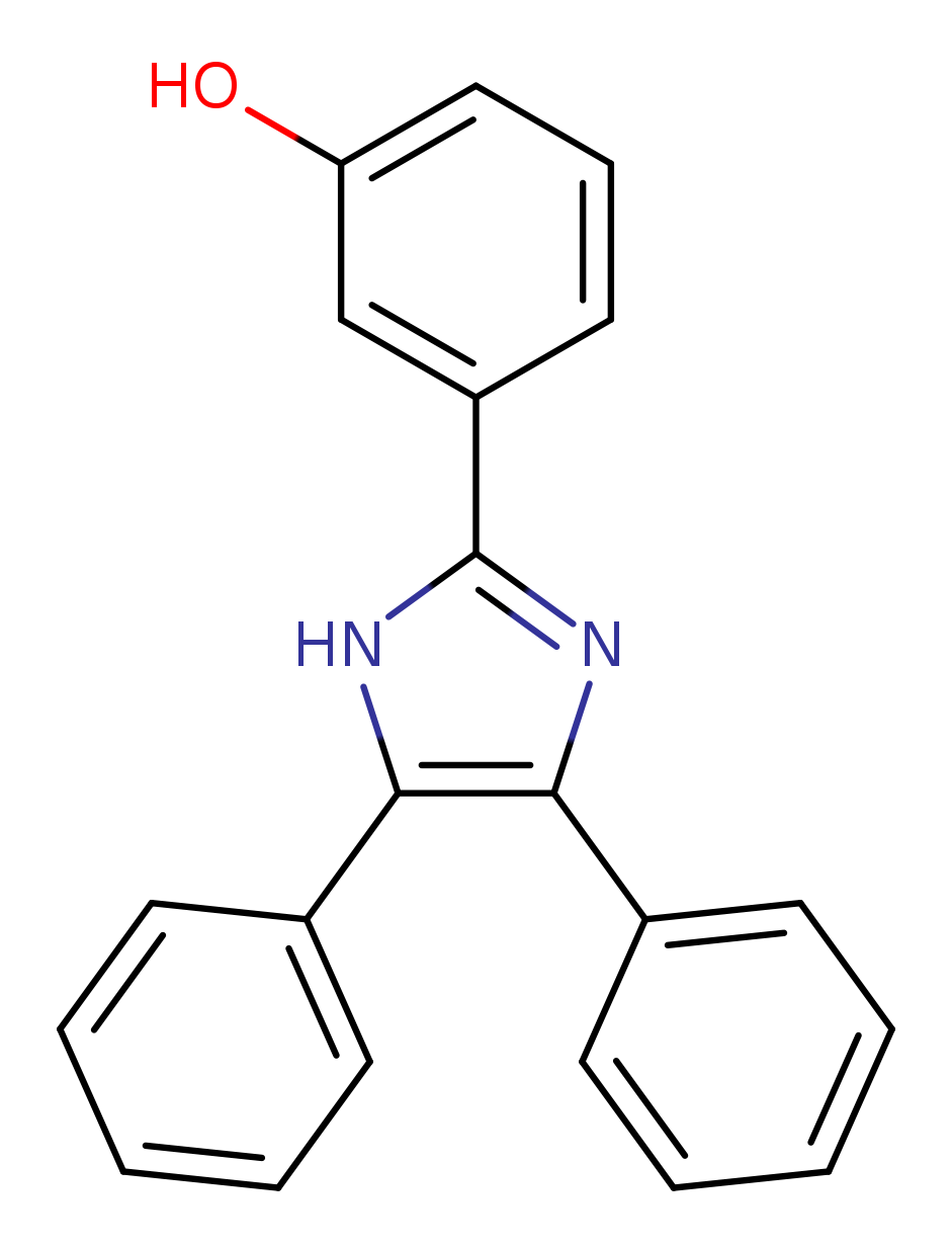 3-(4,5-diphenyl-1H-imidazol-2-yl)phenol