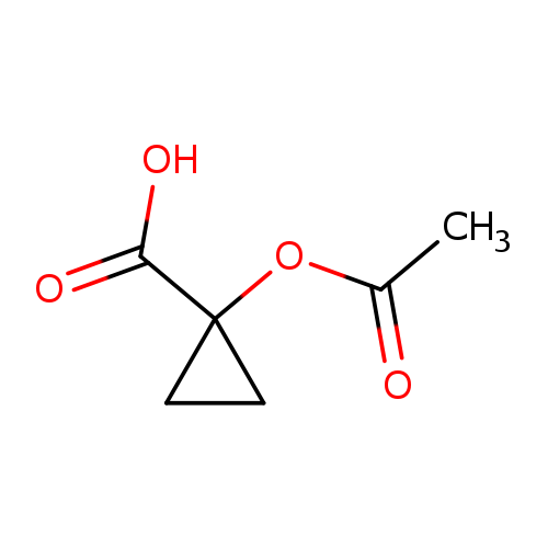 Cyclopropanecarboxylic acid, 1-(acetyloxy)-