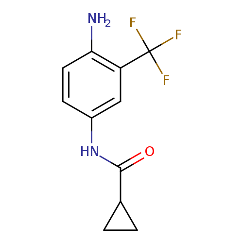 N-[4-amino-3-(trifluoromethyl)phenyl]cyclopropanecarboxamide
