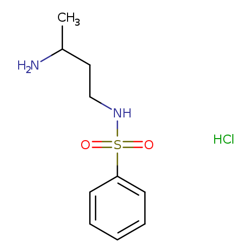 N-(3-aminobutyl)benzenesulfonamide hydrochloride