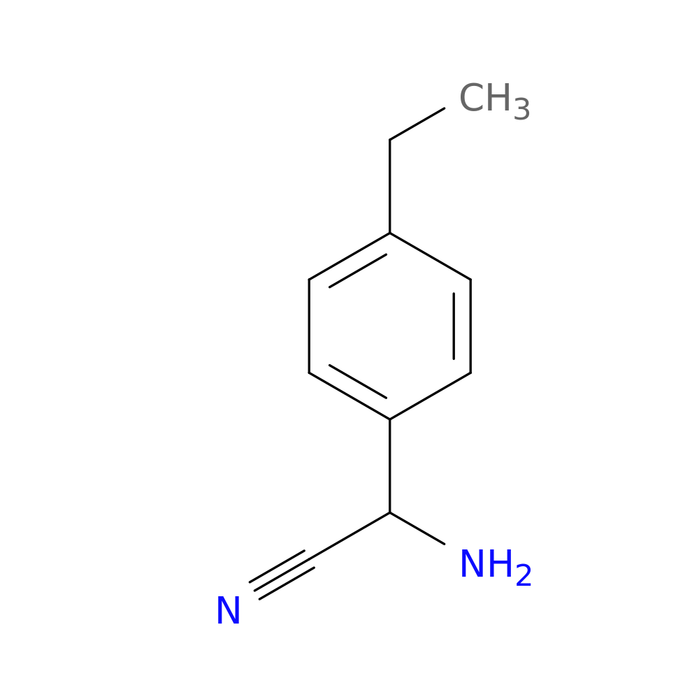 2-Amino-2-(4-ethylphenyl)acetonitrile