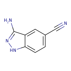 1H-Indazole-5-carbonitrile, 3-amino-