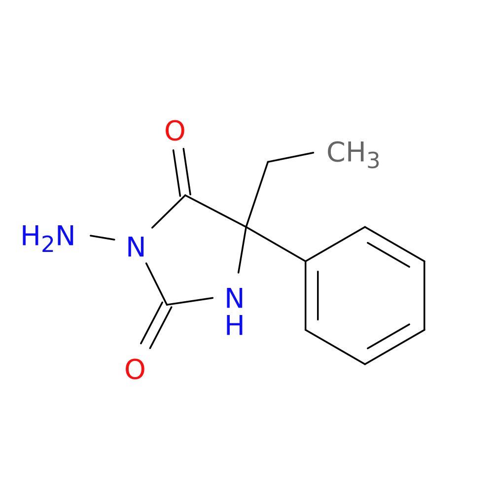 3-Amino-5-ethyl-5-phenylimidazolidine-2,4-dione