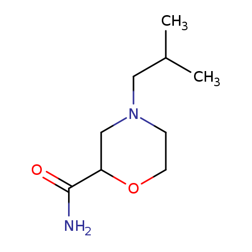 4-(2-Methylpropyl)morpholine-2-carboxamide