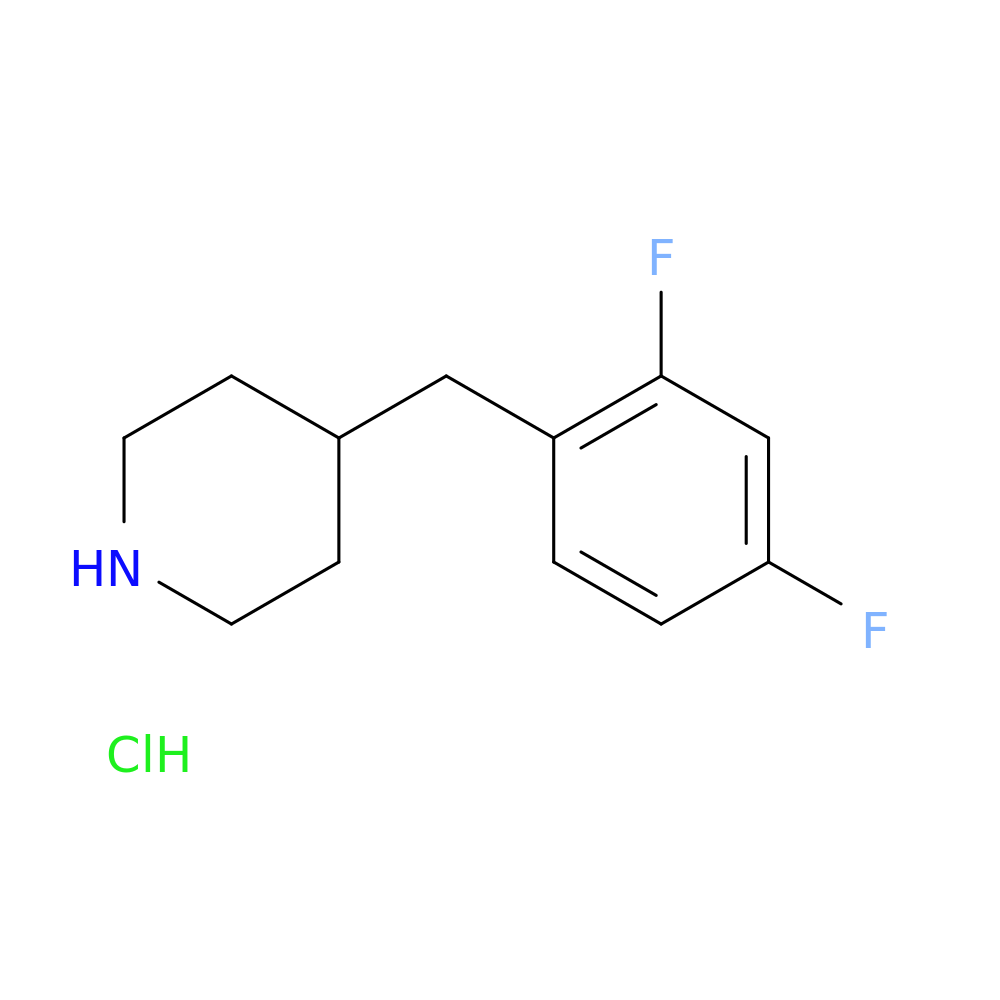 4-(2，4-Difluorobenzyl)piperidine hydrochloride