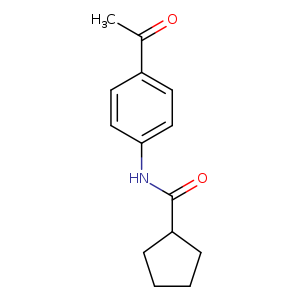 N-(4-Acetylphenyl)cyclopentanecarboxamide