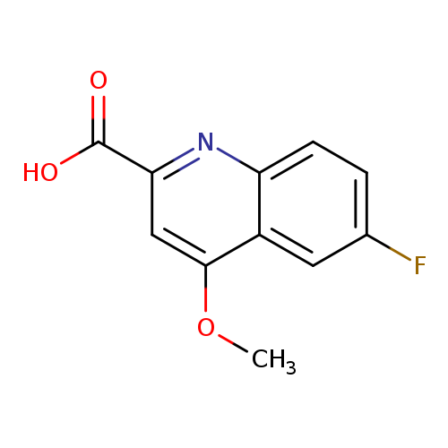 6-Fluoro-4-methoxyquinoline-2-carboxylic acid