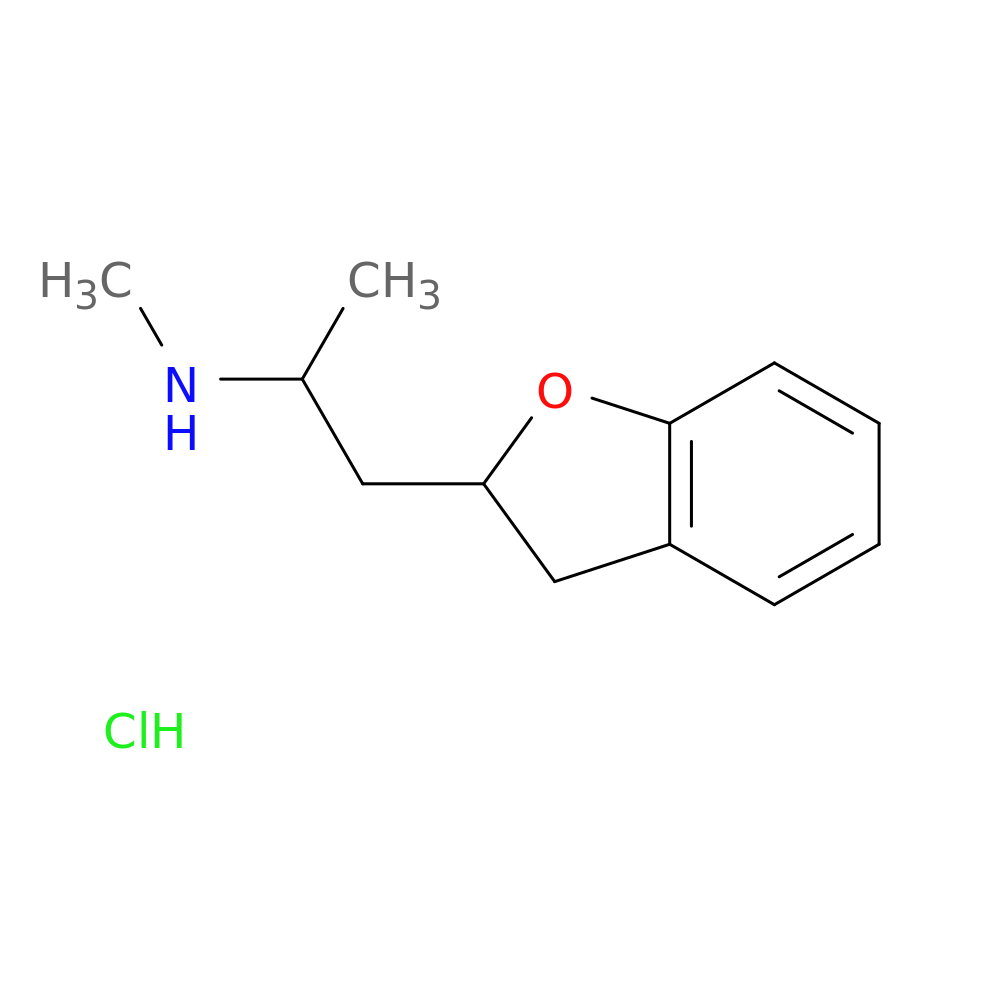 [1-(2,3-dihydro-1-benzofuran-2-yl)propan-2-yl](methyl)amine hydrochloride