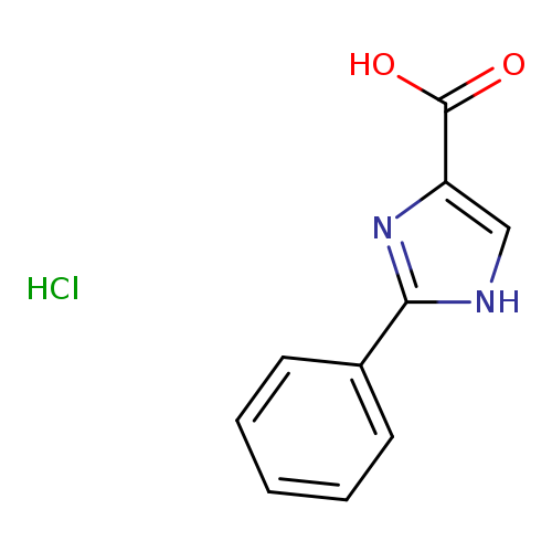 2-Phenyl-1H-imidazole-4-carboxylic acid hydrochloride