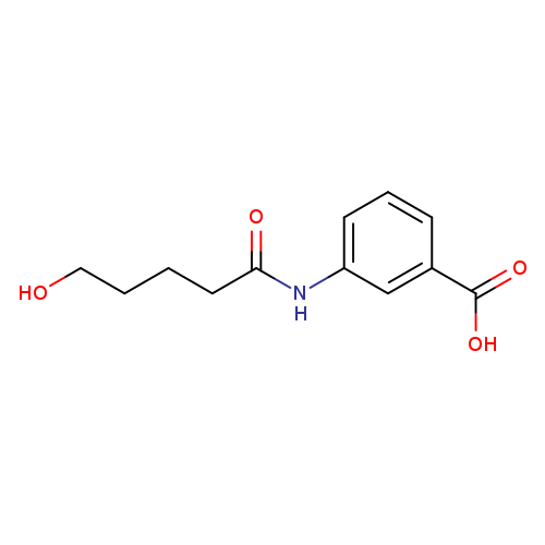 3-[(5-Hydroxypentanoyl)amino]benzoic acid