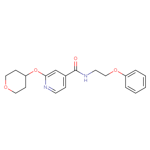 2-(oxan-4-yloxy)-N-(2-phenoxyethyl)pyridine-4-carboxamide