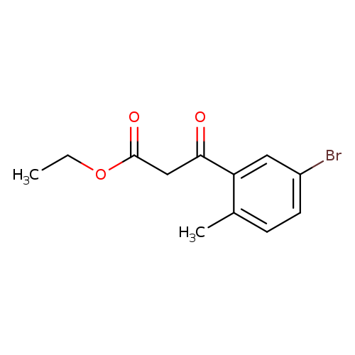 Ethyl 3-(5-bromo-2-methylphenyl)-3-oxopropanoate