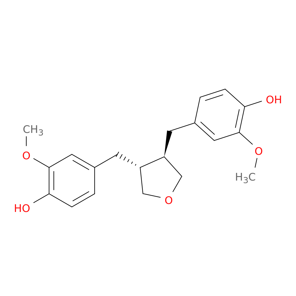 4,4'-(((3R,4R)-Tetrahydrofuran-3,4-diyl)bis(methylene))bis(2-methoxyphenol)