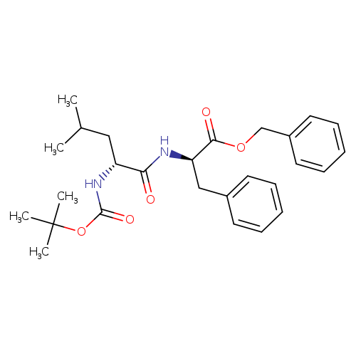 D-Phenylalanine, N-[N-[(1,1-dimethylethoxy)carbonyl]-D-leucyl]-, phenylmethyl ester