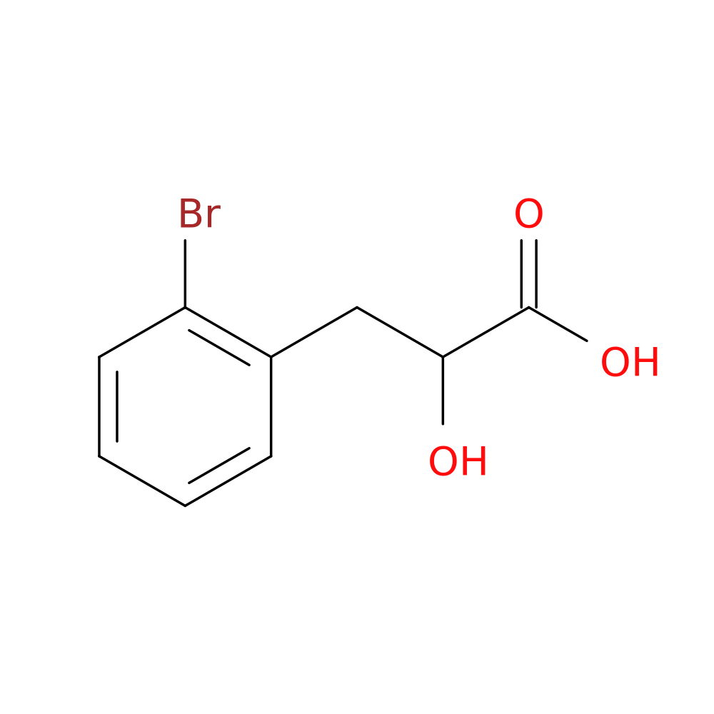 3-(2-Bromophenyl)-2-hydroxypropanoic acid
