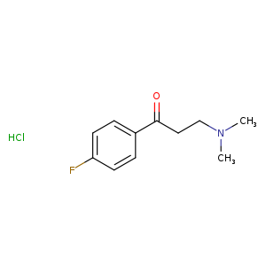 3-(dimethylamino)-1-(4-fluorophenyl)propan-1-one hydrochloride