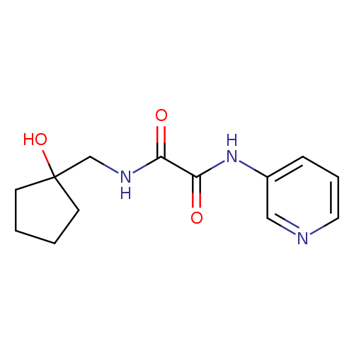 N-[(1-hydroxycyclopentyl)methyl]-N'-(pyridin-3-yl)ethanediamide