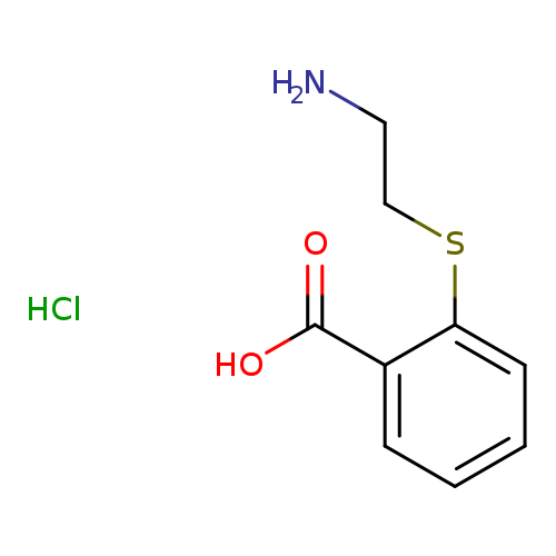 Benzoic acid, 2-[(2-aminoethyl)thio]-, hydrochloride (1:1)