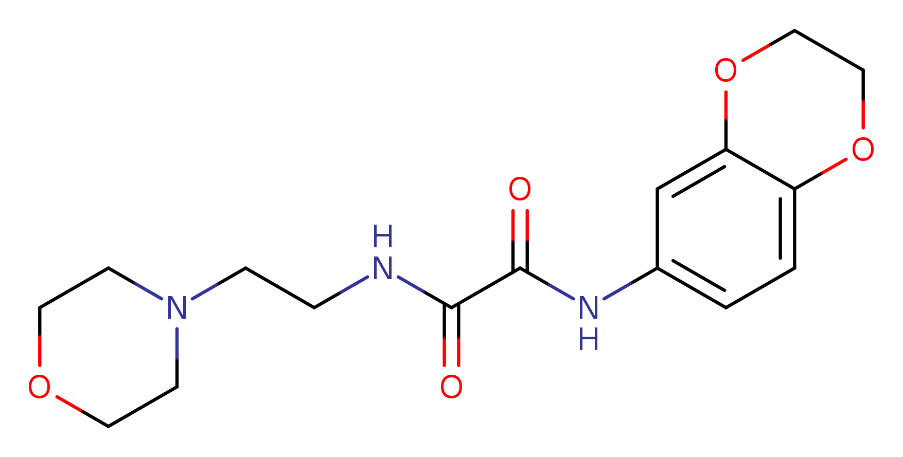 N-(2,3-dihydro-1,4-benzodioxin-6-yl)-N'-[2-(morpholin-4-yl)ethyl]ethanediamide