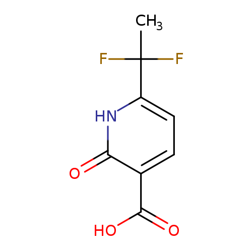 6-(1,1-difluoroethyl)-2-oxo-1,2-dihydropyridine-3-carboxylicacid