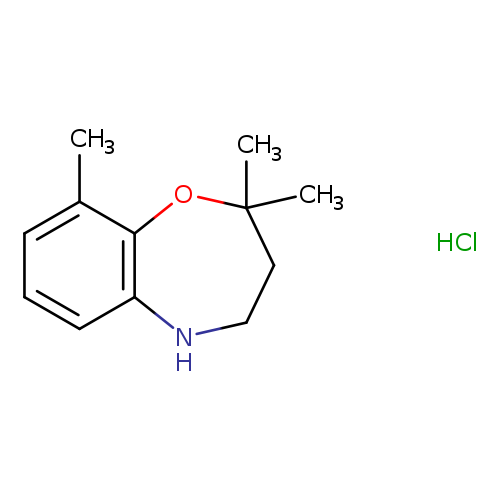 2,2,9-trimethyl-2,3,4,5-tetrahydro-1,5-benzoxazepine hydrochloride