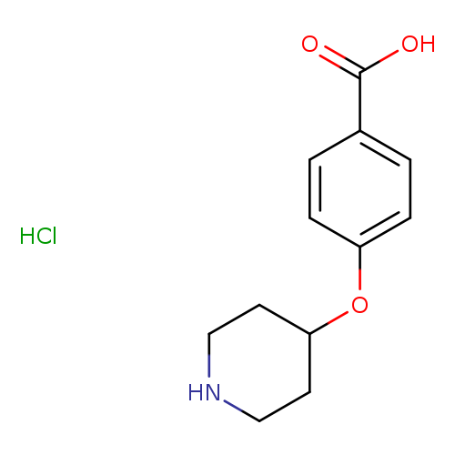 4-(4-piperidinyloxy)benzoic acid hydrochloride