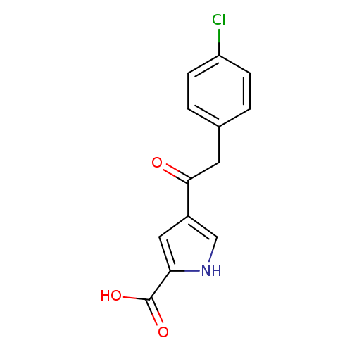 4-(2-(4-Chlorophenyl)acetyl)-1H-pyrrole-2-carboxylic acid