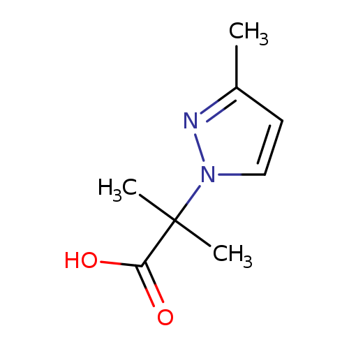 2-Methyl-2-(3-methyl-1H-pyrazol-1-yl)propanoic acid