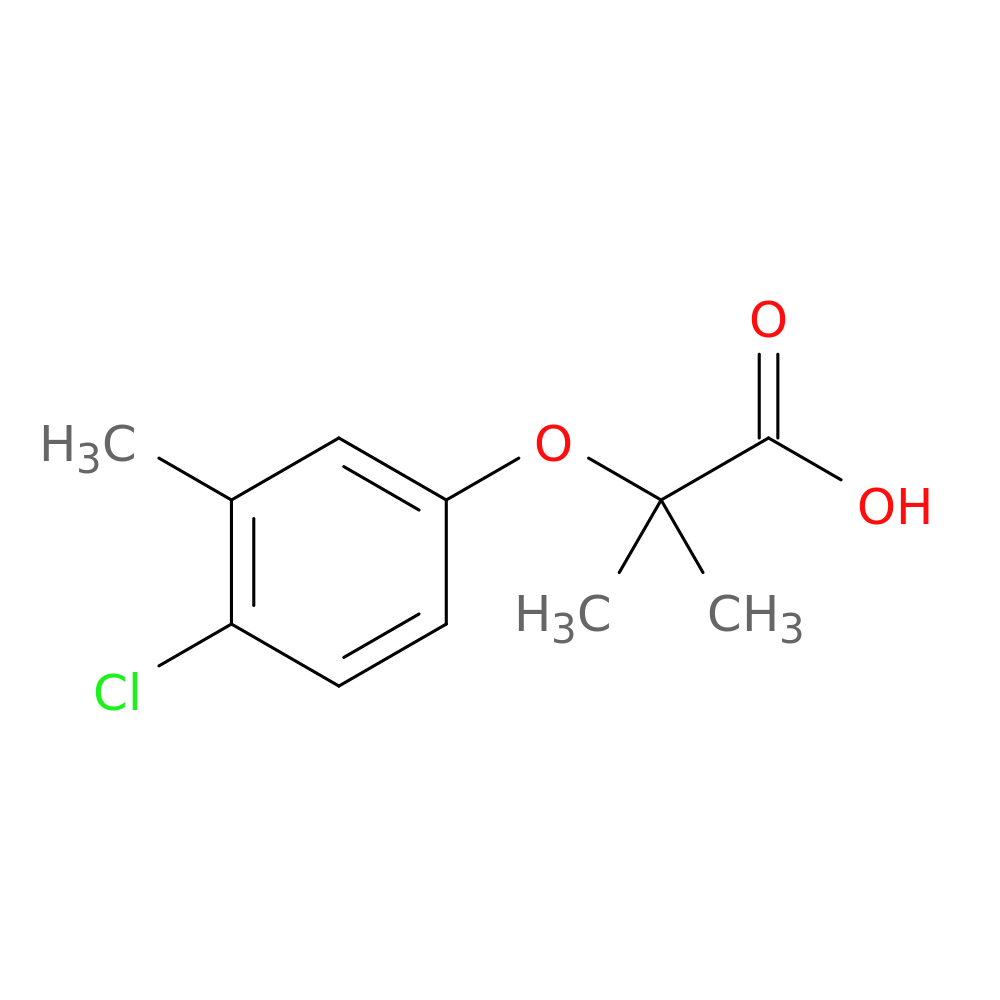 2-(4-Chloro-3-methylphenoxy)-2-methylpropanoic acid
