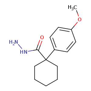 1-(4-Methoxyphenyl)cyclohexanecarbohydrazide