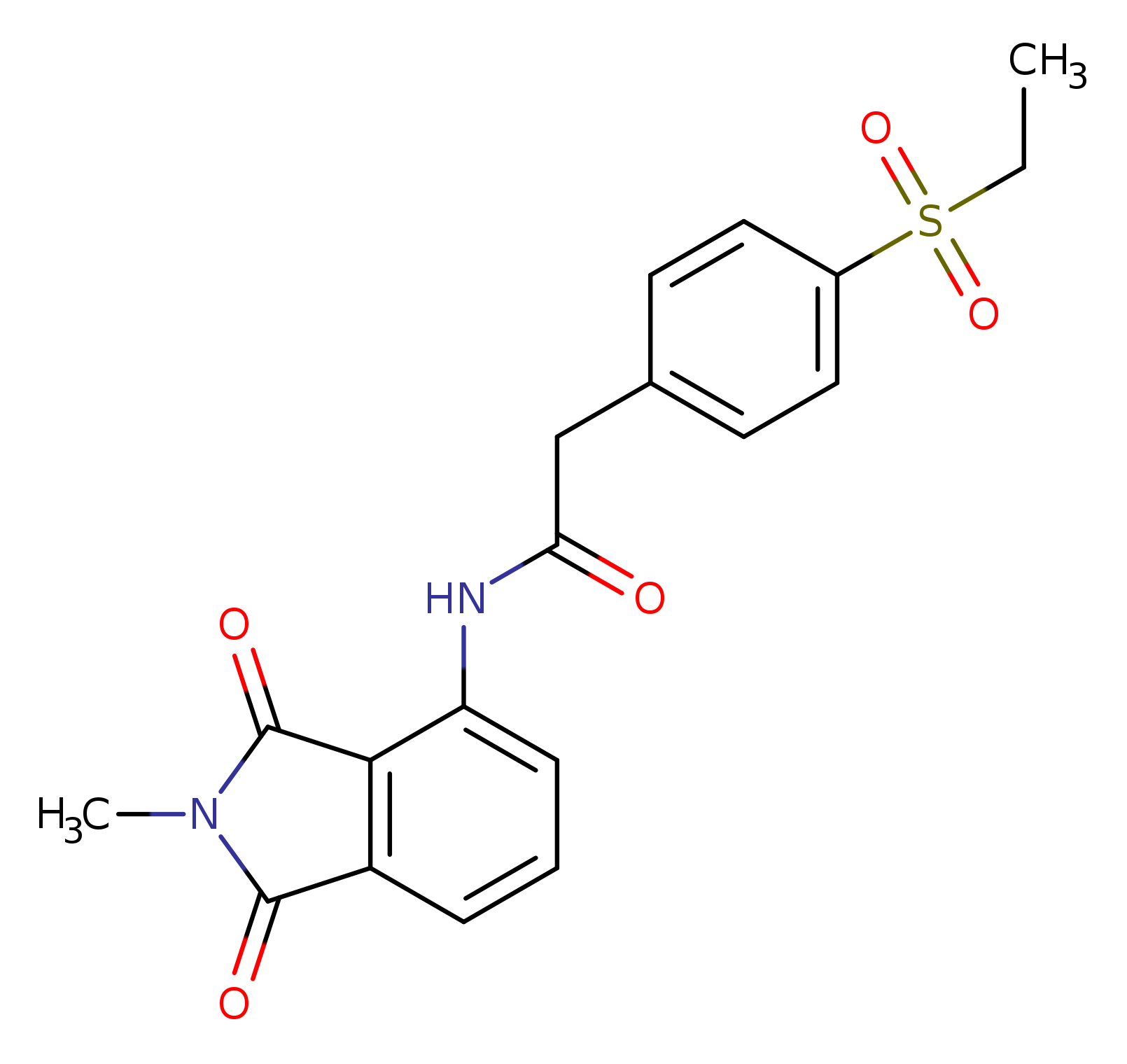 2-[4-(ethanesulfonyl)phenyl]-N-(2-methyl-1,3-dioxo-2,3-dihydro-1H-isoindol-4-yl)acetamide