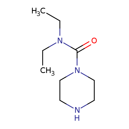 1-Piperazinecarboxamide, N,N-diethyl-