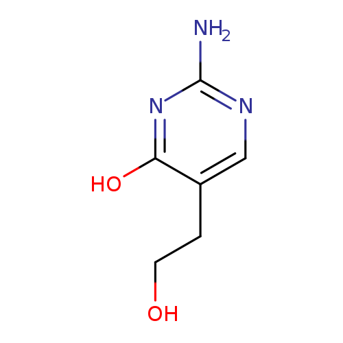 2-Amino-5-(2-hydroxyethyl)pyrimidin-4-ol