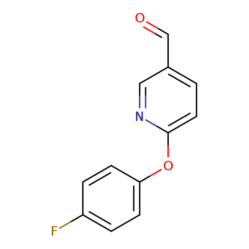 6-(4-fluorophenoxy)pyridine-3-carbaldehyde
