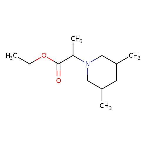 Ethyl 2-(3,5-dimethylpiperidin-1-yl)propanoate
