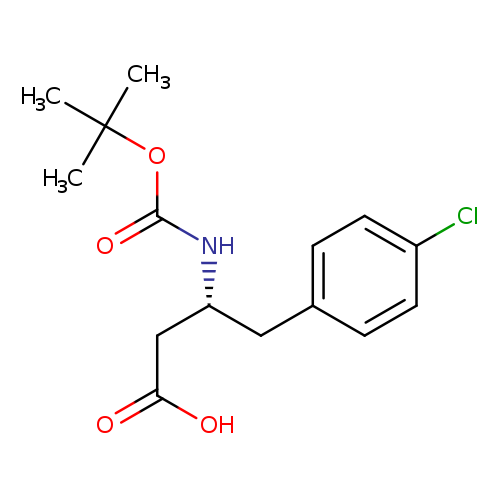 (R)-3-((tert-Butoxycarbonyl)amino)-4-(4-chlorophenyl)butanoic acid