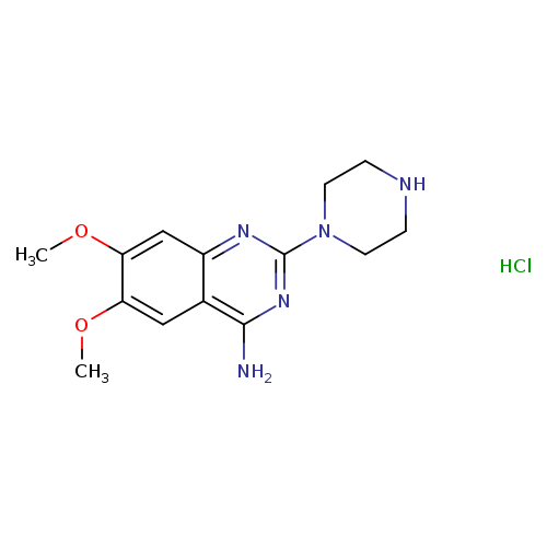 2-piperazine-4-amino-6,7-dimethoxyquinazoline Hydrochloride
